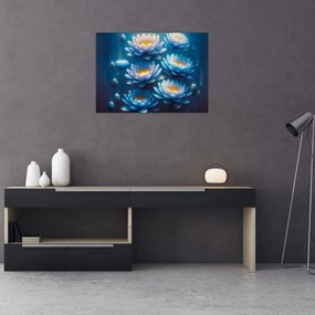 Obraz - Lekná pod hladinou (70x50 cm)
