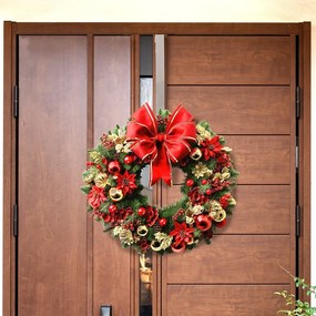 VILDE Háčik na vence alebo iné dekorácie, strieborný - 30 cm