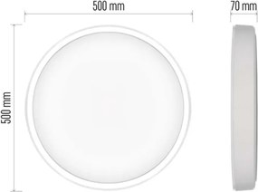 Stropné inteligentné LED svietidlo GoSmart 45W Wi-Fi teplá biela/studená biela