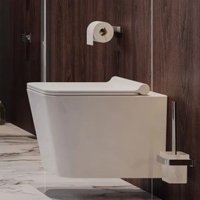 OMNIRES BOSTONDEBP - Záchodová doska SoftClose BOSTON duroplast/lesklá biela