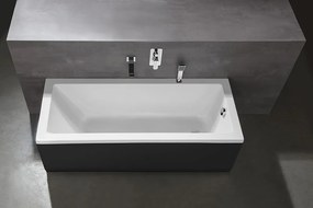 Aqualine Aqualine, DOUBRAVA obdĺžniková vaňa 160x70x41cm, biela, A1670