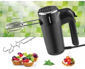 Heinner HM-300BK - Ručný šľahač 300W/230V čierny