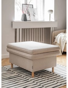 Béžová podnožka Simon – Miuform