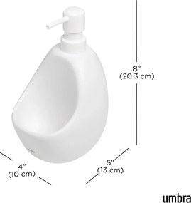 Biely keramický dávkovač mydla 590 ml Joey – Umbra