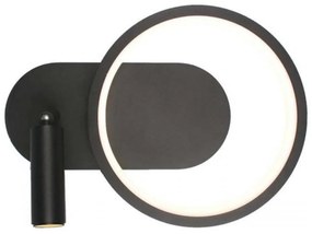 LED Nástenné svietidlo LED/14W/230V 4000K čierna
