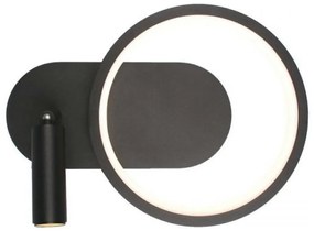 LED Nástenné svietidlo LED/14W/230V 4000K čierna