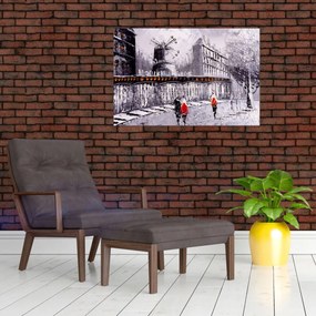 Obraz - Olejomaľba mesta II. (90x60 cm)