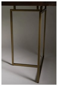 Jedálenský stôl s oceľovou konštrukciou Dutchbone Class, 220 x 90 cm