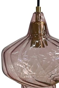 Toolight Toolight, závesné svietidlo 1xE27 APP1123-1CP, ružová, OSW-40102