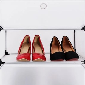 Modulárny regál so zásuvkami BOXIFY, biely