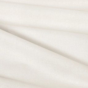 Goldea detské bavlnené obliečky do postieľky - slonová kosť 90 x 130 a 40 x 60 cm