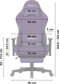 Herná stolička Force 5.7 Purple