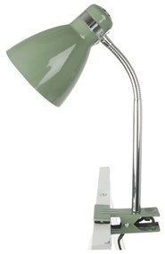Zelená lampa so svorkou ETH Clip