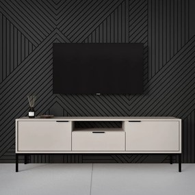 TV komoda 135 AUSTIN kašmír/ čierna