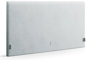 Svetlosivé čalúnené čelo postele 190,5x100 cm Remo – Micadoni