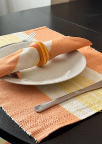 Praktický set prestierania 32x47 cm s obrúskom 40x40 cm FOOD Farba: Oranžová