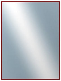 DANTIK - Zrkadlo v rámu, rozmer s rámom 60x80 cm z lišty Hliník vínová (7269209)