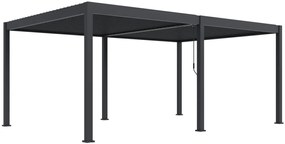 Bioklimatická pergola 6x4 m INTRO DUO Rojaplast