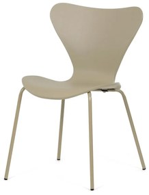 Židle Jídelní, hnědá, plast, CT-X7034 CAP