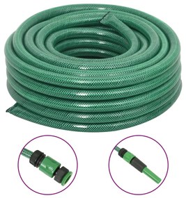 Záhradná hadica so sadou armatúr, zelená 0,75" 20 m, PVC 154380