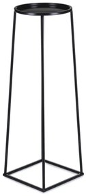 Stojan na kvety LOFT 70x24 cm čierna