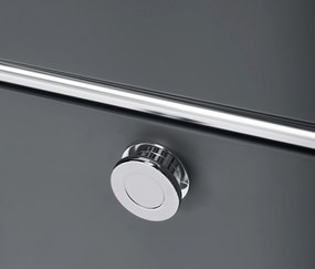 Kovový regál »CN3« s 3 priehradkami, sivý