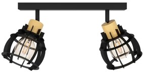 Eglo 43927 - Bodové svietidlo STILLINGTON 2xE27/40W/230V