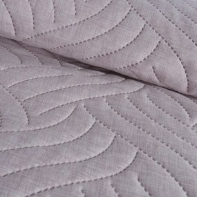 PREHOZ NA POSTEĽ LEN 220X240 CM RUŽOVÝ