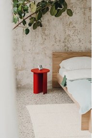 Kovový okrúhly odkladací stolík ø 35 cm Sato – noo.ma