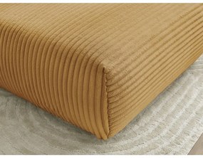 Menčestrová podnožka v horčicovej farbe Lucien – Bobochic Paris