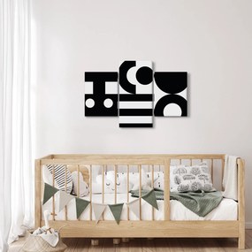 Obraz - Geometrická abstrakcia N⁰3 (90x60 cm)