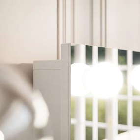 KOZMETICKÉ ZRKADLO VALENTINA BIELE 110 x 67 cm ELITE 2