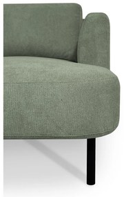 Zelená rohová pohovka (ľavý roh/do "U") Hero – Scandic