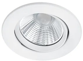 PAMIR 8 | Stropné okrúhle zapustené LED svietidlo Farba: Biela