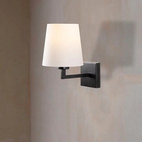 Čierno-biele nástenné svietidlo Profil – Opviq lights