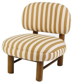 Kreslo LUMEN béžové / biele 741098