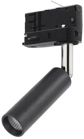 Bodové svietidlo do 3-fázového lištového systému LAGOS 1xG9/8W/230V čierna