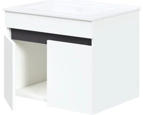 Skrinka pod umývadlo Puresa 60 cm, biela
