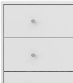 Biela komoda 72x108x30 cm May – Tvilum