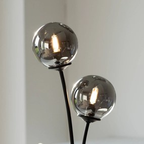 Paul Neuhaus Widow stojaca LED, 6 sklenených gúľ