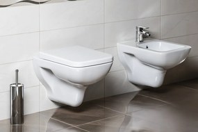 Aqualine, BENE závesná WC misa, 35,5x51 cm, biela, BN320
