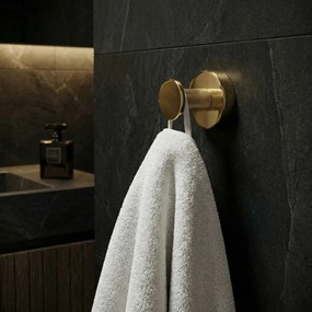 Kúpeľňový vešiak REA MODERN 6606A zlatý