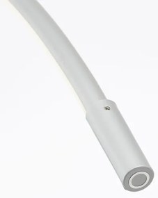 Brilliant - LED Stmievateľná dotyková stojacia lampa BOW LED/14W/230V chróm