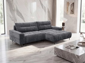 XXXLutz ROHOVÁ SEDAČKA, textil, sivá MID.YOU - Sedačky - 000084003808