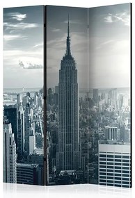 Paraván - Amazing view to New York Manhattan at sunrise [Room Dividers]