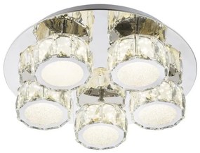 Globo 49350D4 - LED Stm. stropné svietidlo AMUR LED/40W/230V 4000K pr. 40 cm