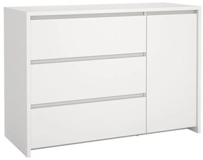 Biela komoda 119x84x48 cm Next – Tvilum