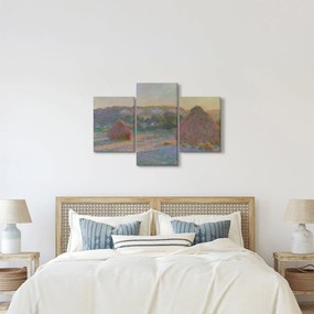 Obraz - Claude Monet, Stacks of Wheat (End of Summer) , reprodukcia (90x60 cm)