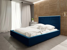 PROXIMA.store - Dizajnová čalúnená posteľ ANNA ROZMER: 120 x 200 cm, TYP ROŠTU: KOVOVÝ ROŠT