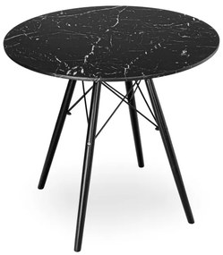 Jedálenský stôl PARIS čierny